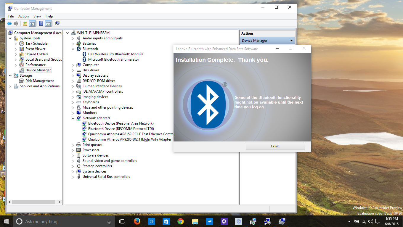 install bluetooth software windows 7